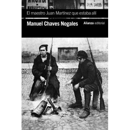 El maestro Juan Martínez que estaba allí