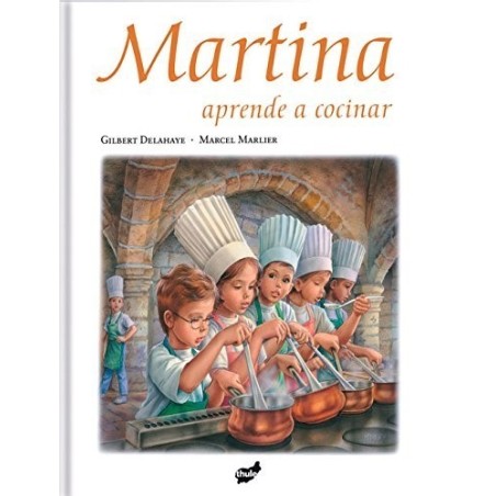 Martina aprende a cocinar
