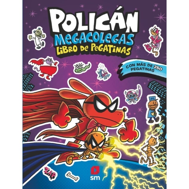 Policán Megacolegas: Libro de pegatinas