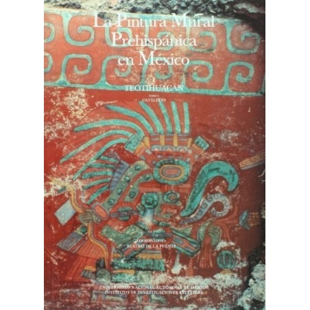 Pintura mural prehispánica de México III Oaxaca, catálogo T. I, II y desplegables