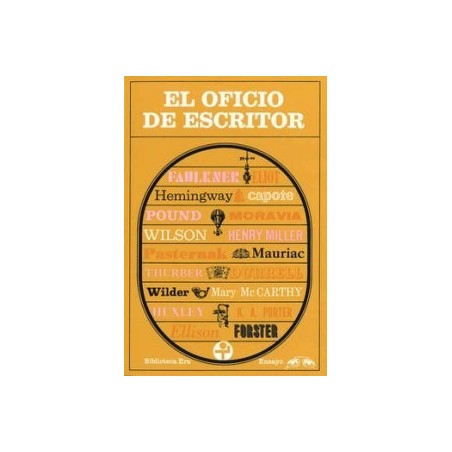 El oficio de escritor