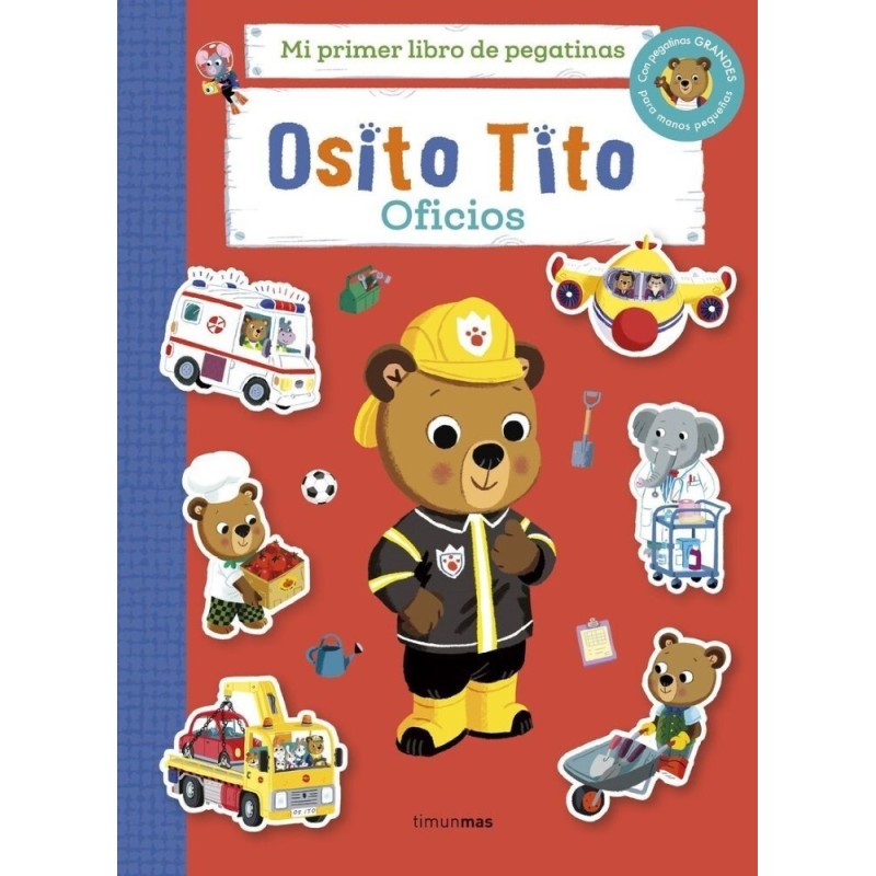 Osito Tito. Mi primer libro de pegatinas