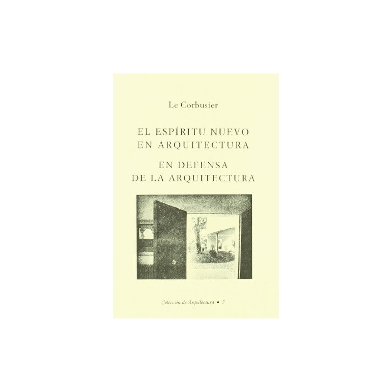 El espíritu nuevo en arquitectura