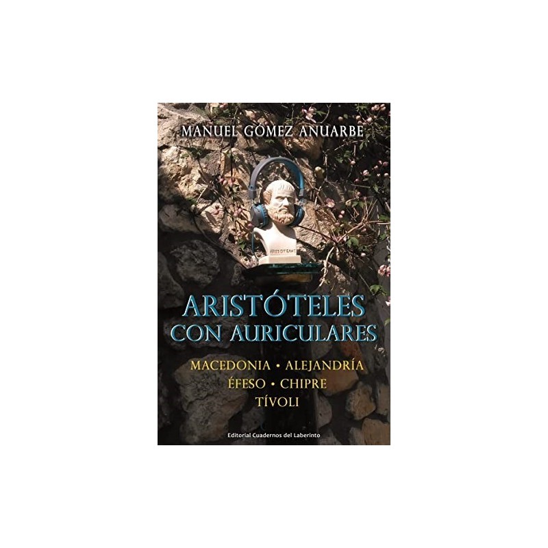 Aristóteles con auriculares