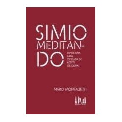 Simio meditando (ante una lata oxidada de aceite de oliva)