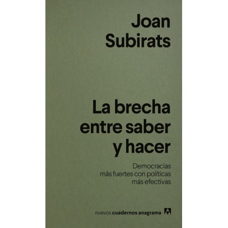 La brecha entre saber y hacer