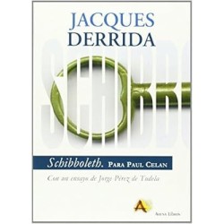 Schibboleth, para Paul Celan