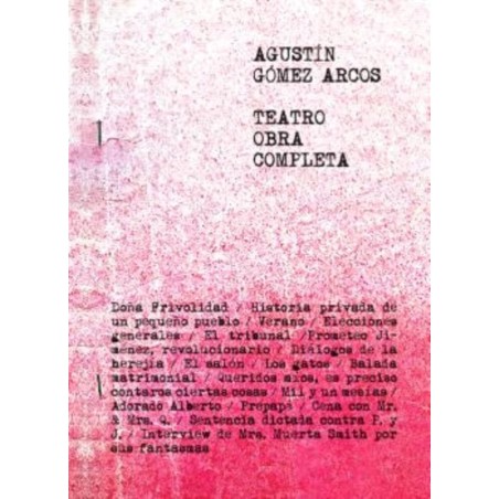 Teatro. Obra completa