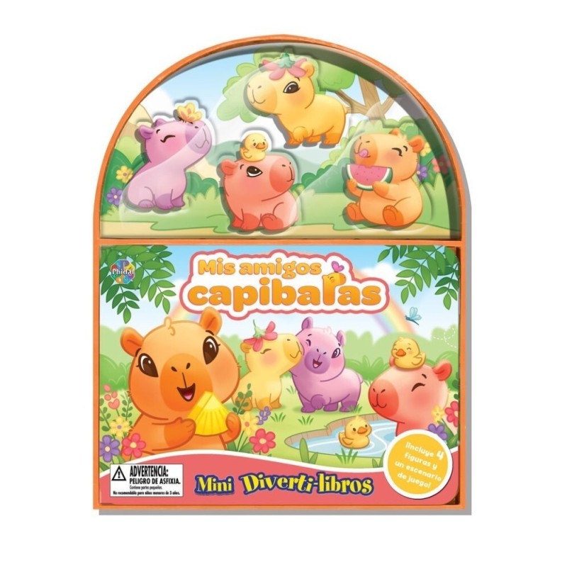 Mis amigos capibaras (Mini Diverti-Libro
