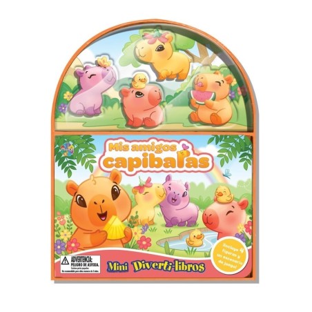 Mis amigos capibaras (Mini Diverti-Libro