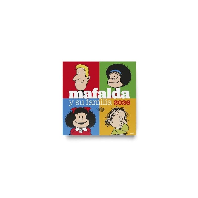 Mafalda 2026, Calendario de Pared Famili