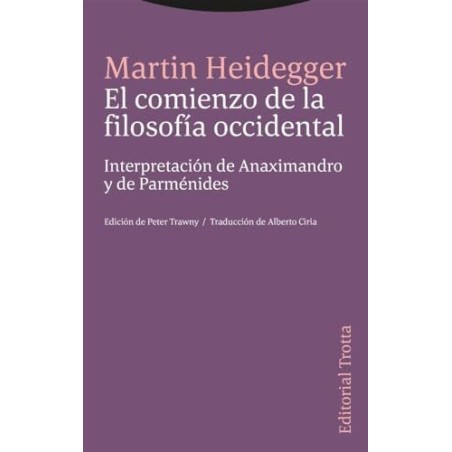 El comienzo de la filosofía occidental