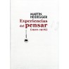Experiencias del pensar, 1910-1976