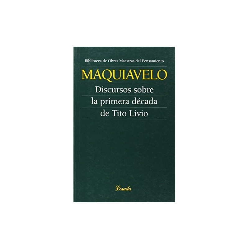 Discursos sobre la primera década de Tito Livio