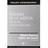 Razones de la justicia: homenaje a Thomas McCarthy