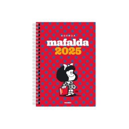Agenda 2025 Mafalda anillada columnas ro