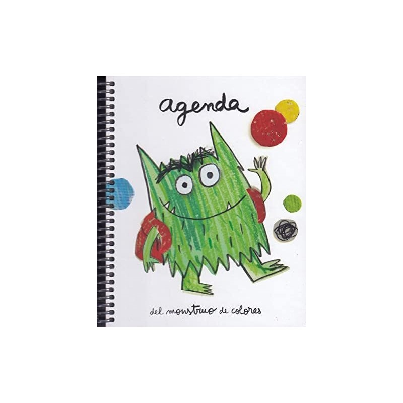 Agenda  - Monstruo de los colores