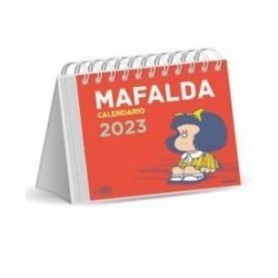 Mafalda 2023, Calendario Escritorio Rojo