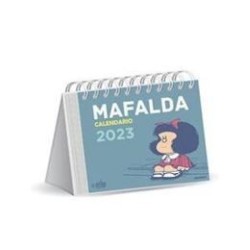 Mafalda 2023, Calendario Escritorio Azul