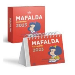 Mafalda 2023, Calendario Escritorio Rojo