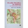 El exilio filosófico en América. Los transterrados de 1939