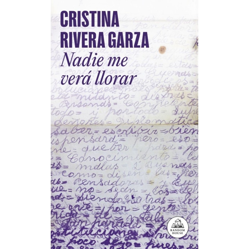 Nadie me verá llorar