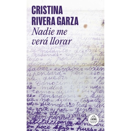 Nadie me verá llorar