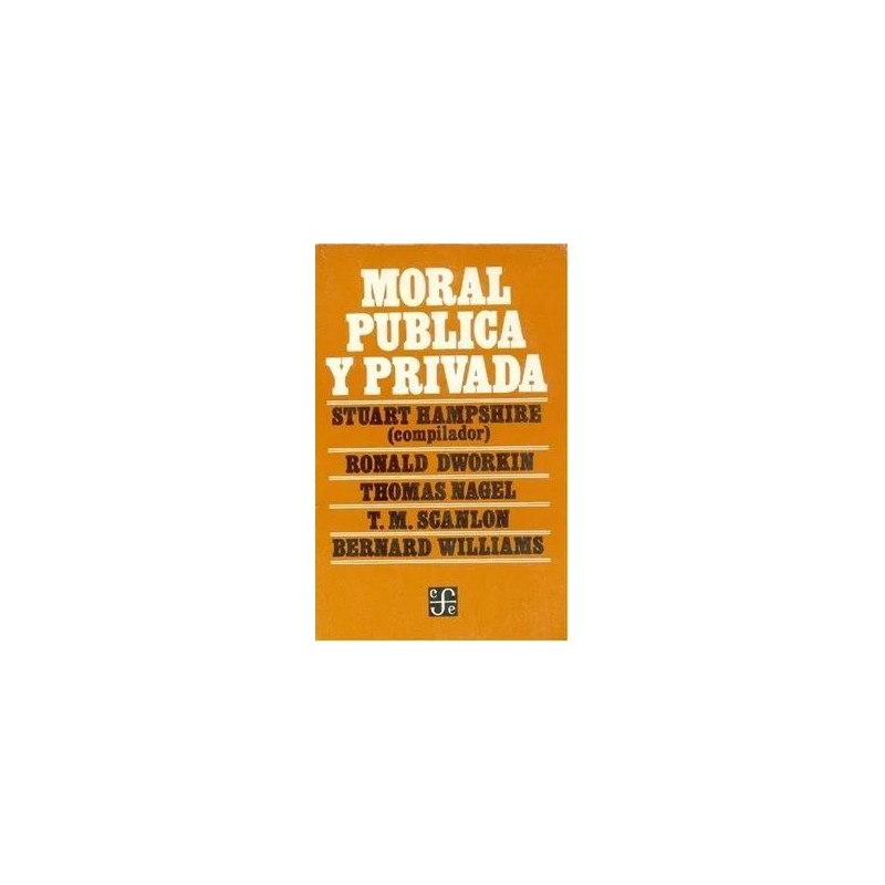 Moral pública y privada