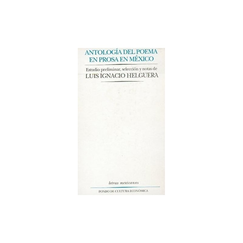 Antología del poema en prosa en México