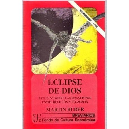 Eclipse de Dios. Estudios sobre las relaciones entre religión y filosofía
