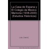 La Casa de España y El Colegio de México Memoria 1938-2000