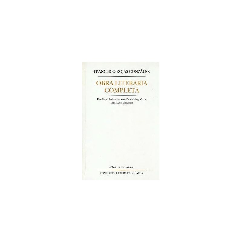 Obra literaria completa.