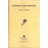 La literatura como exploración.