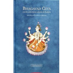 Bhagavad Gita con los comentarios advaita de Sankara