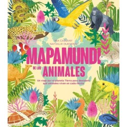 Mapamundi de los animales