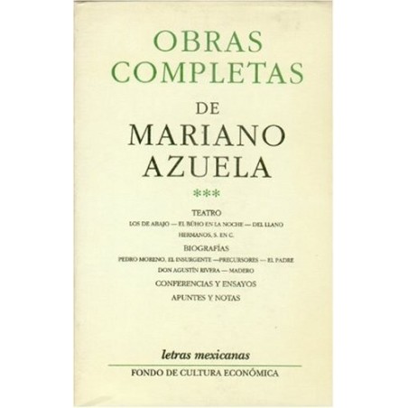 Obras compeltas. Tomo III.