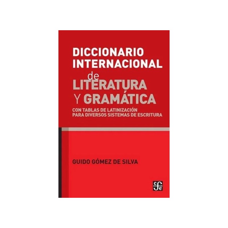 Diccionario internacional de literatura y gramática.