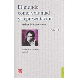 El mundo como voluntad y representación volumen I