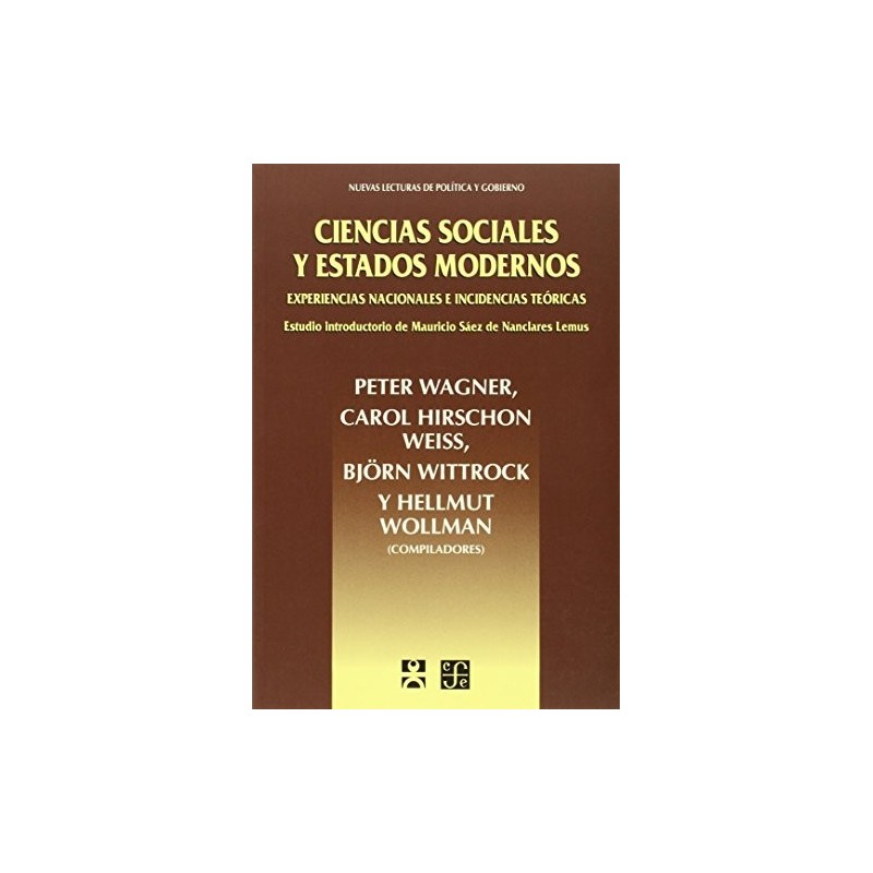 Ciencias sociales y estados modernos Experiencias nacionales e incidencias