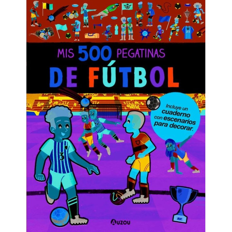 Mis 500 pegatinas de fútbol.