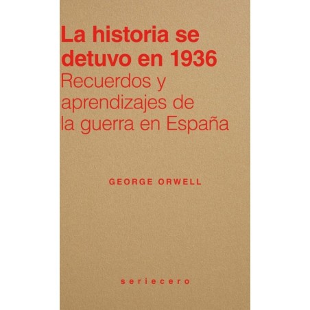 La historia se detuvo en 1936