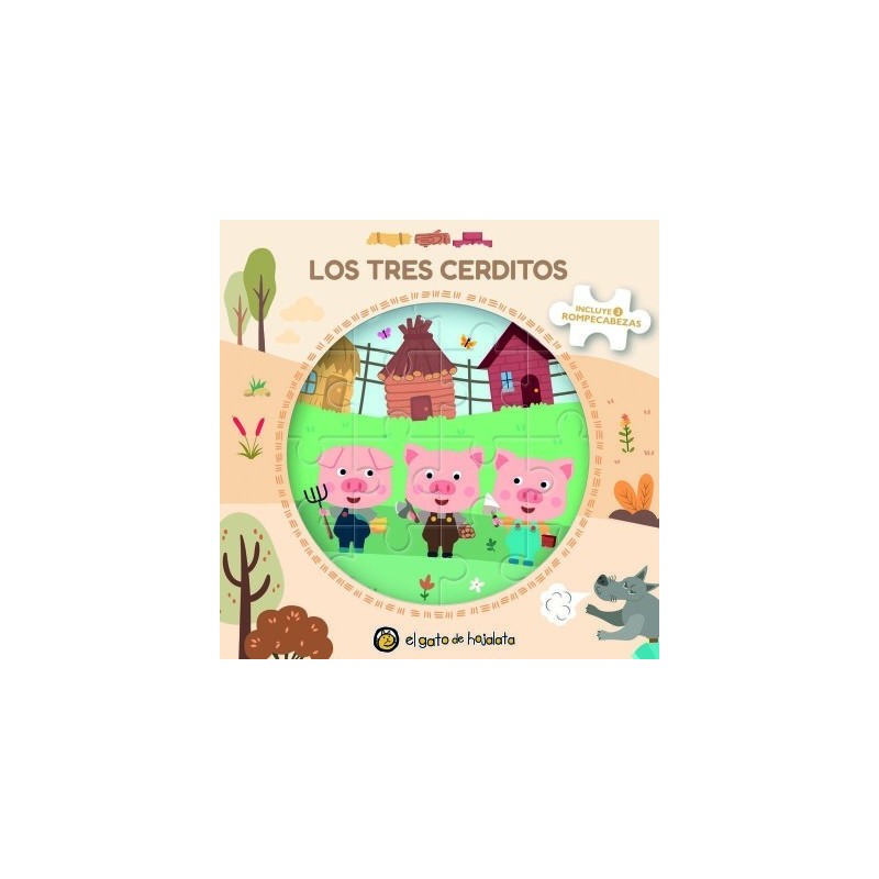 Los tres cerditos (Libro 3 puzles)