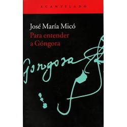 Para entender a Góngora