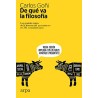 De qué va la filosofía