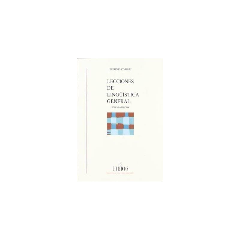 Lecciones de lingüística general