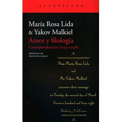Amor y filología: correspondencia (1943-1948)
