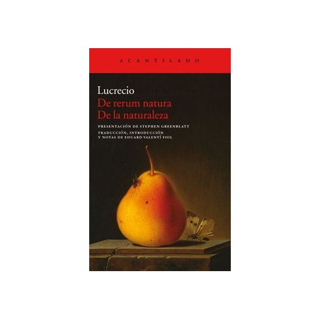 De rerum natura. De la naturaleza