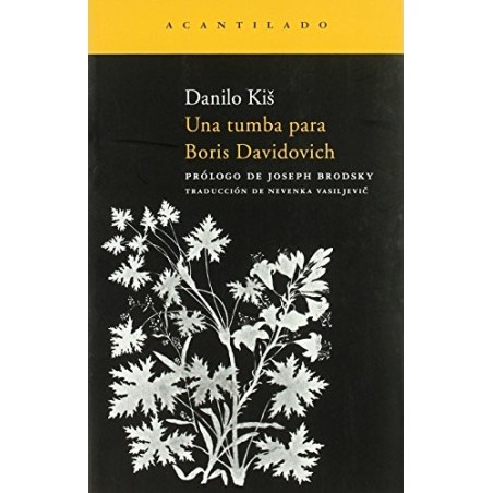 Una tumba para Boris Davidovich