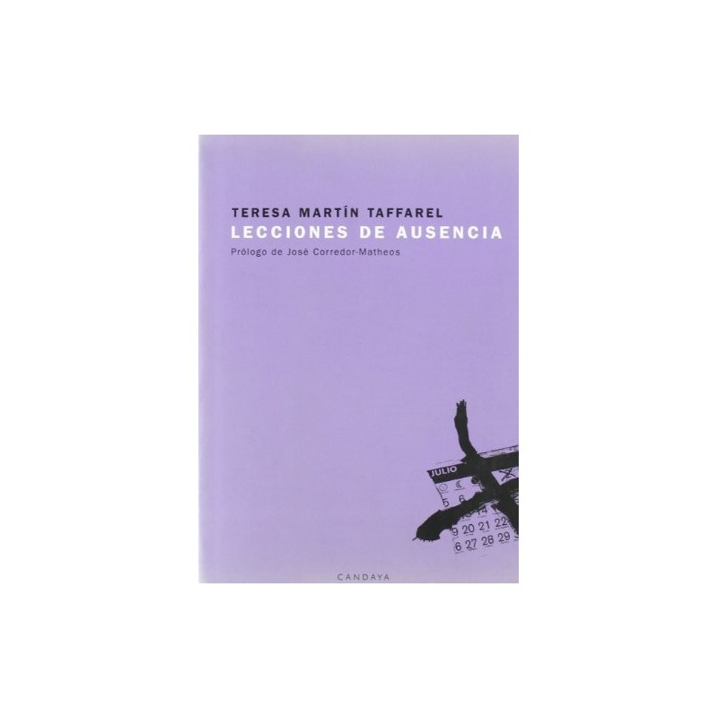 Lecciones de ausencia. Prólogo de José Corredor-Matheos