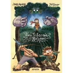 Una librería en el bosque
